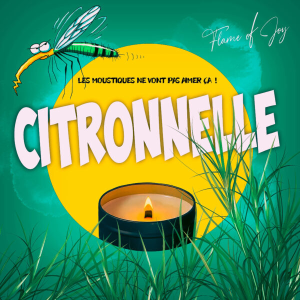 FLAME OF JOY - CITRONNELLE