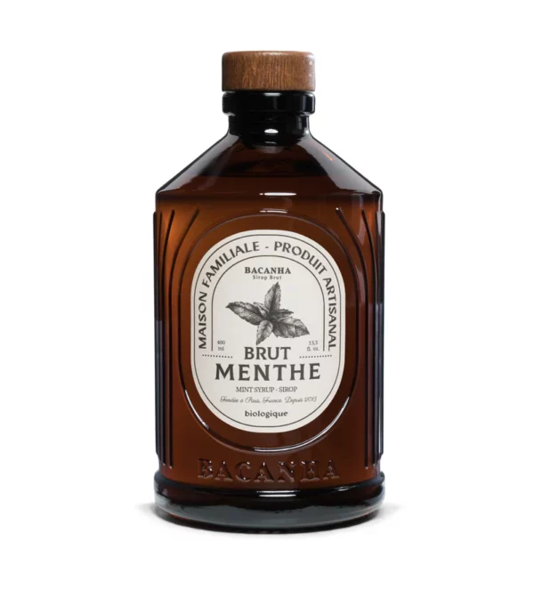 SIROP BRUT BIO Menthe 400ml