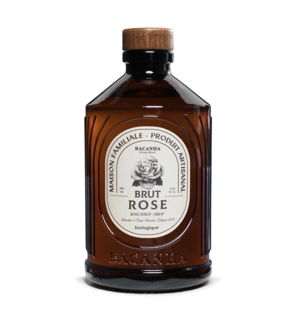 SIROP BRUT BIO ROSE 400 ml